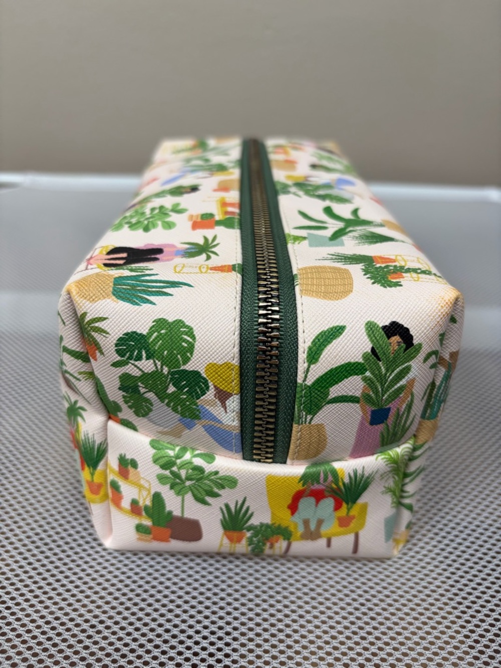 OCS Designs Crazy Plant Lady Toiletry Bag Makeup Case Large Cosmetic Pouch EUC - Picture 14 of 14